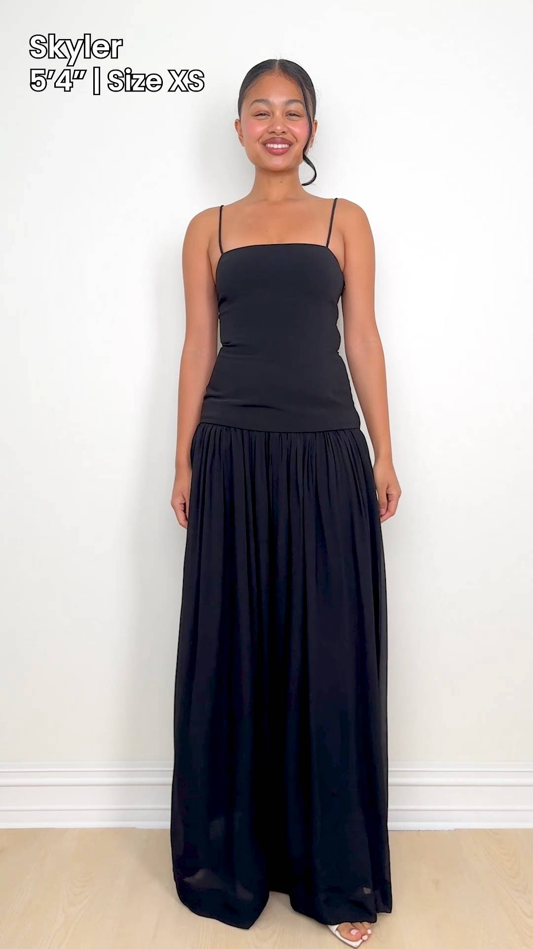 Shamari wearing the Ajia Gown