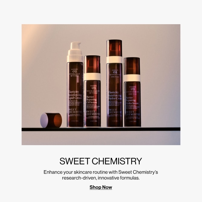 Sweet Chemistry. Shop Now.