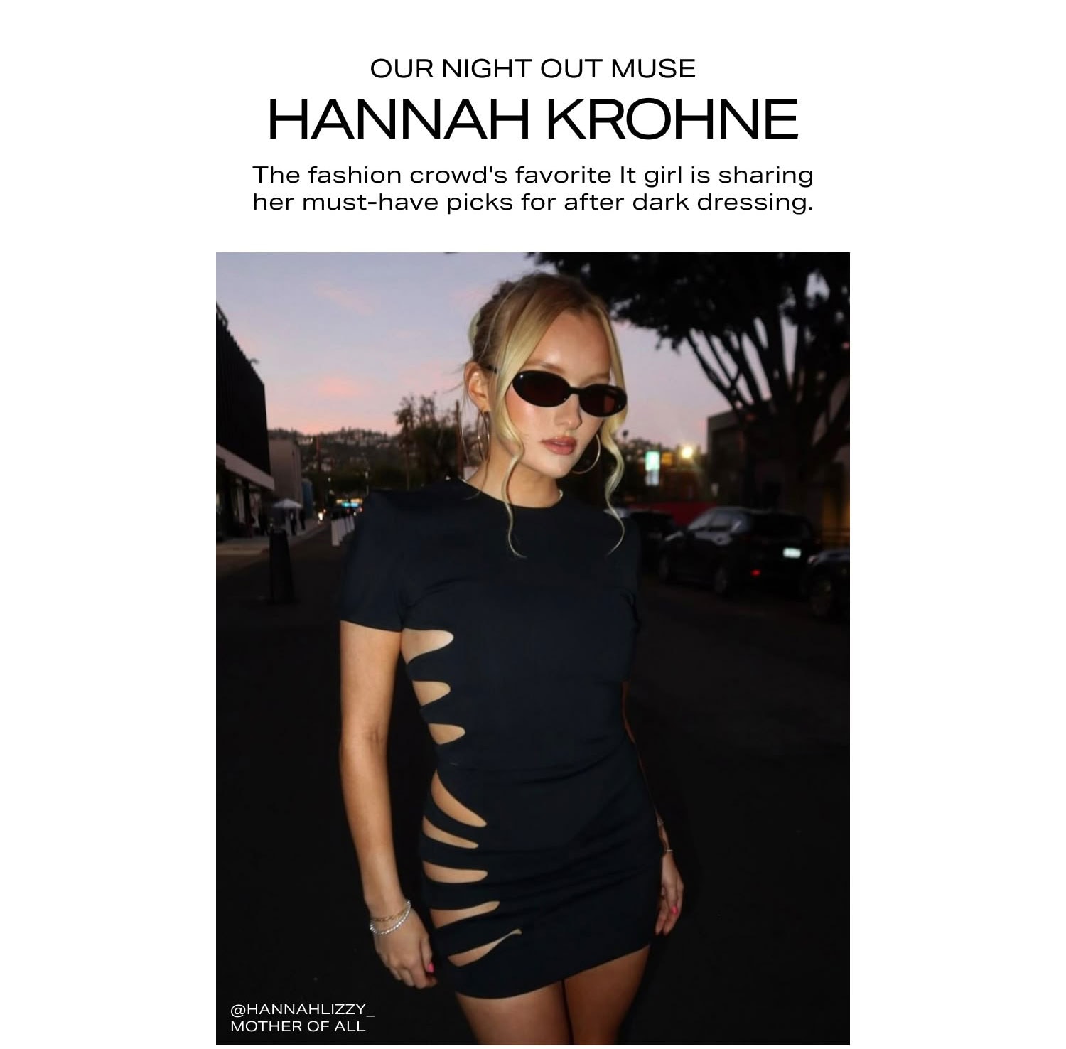 SHOP HANNAH LIZZY