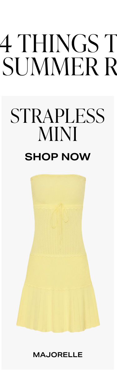 Shop Strapless Mini