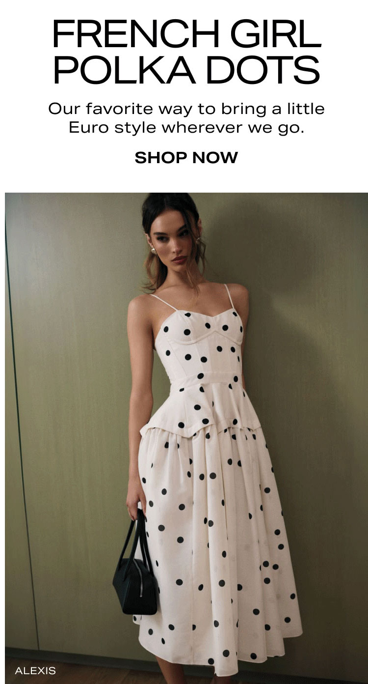 Shop French Girl Polka Dots