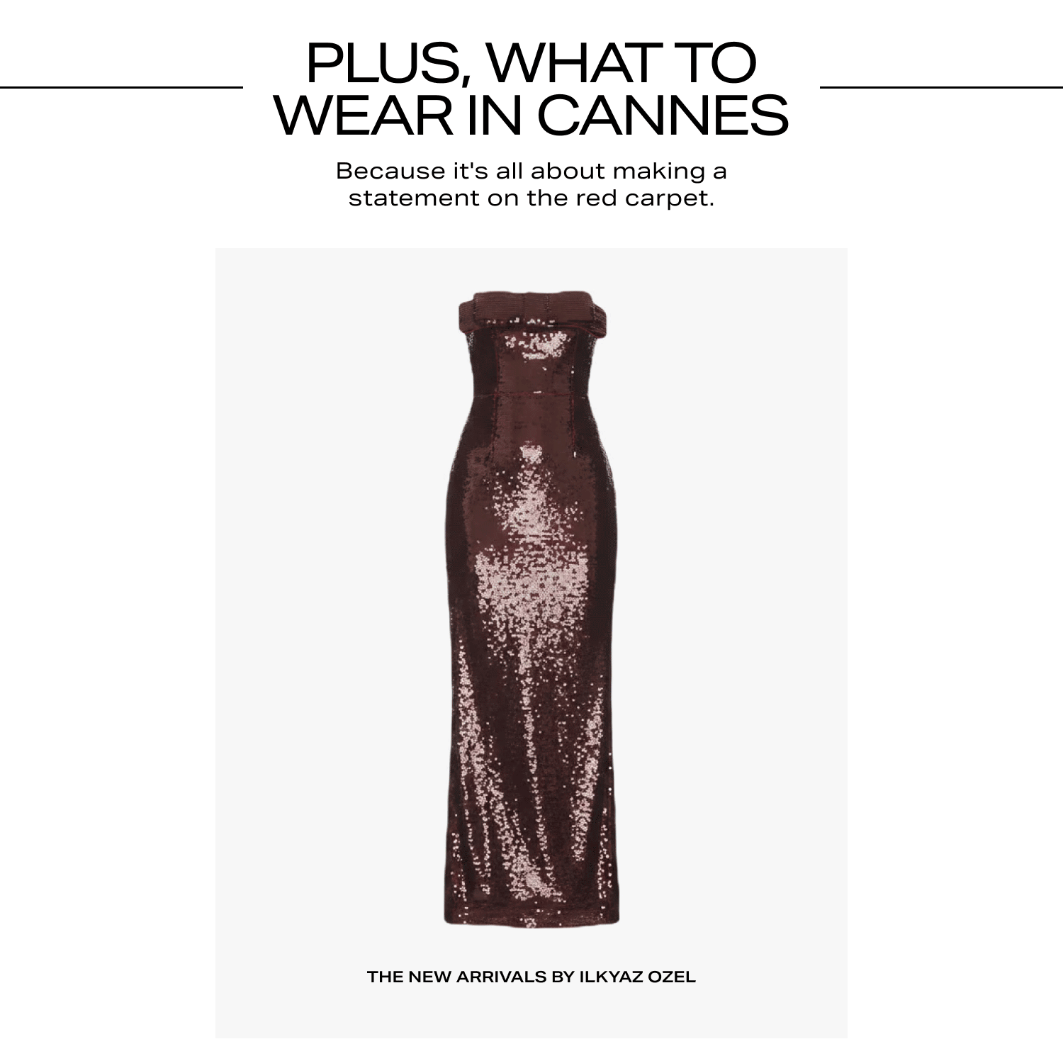 Shop What To Wear In Cannes