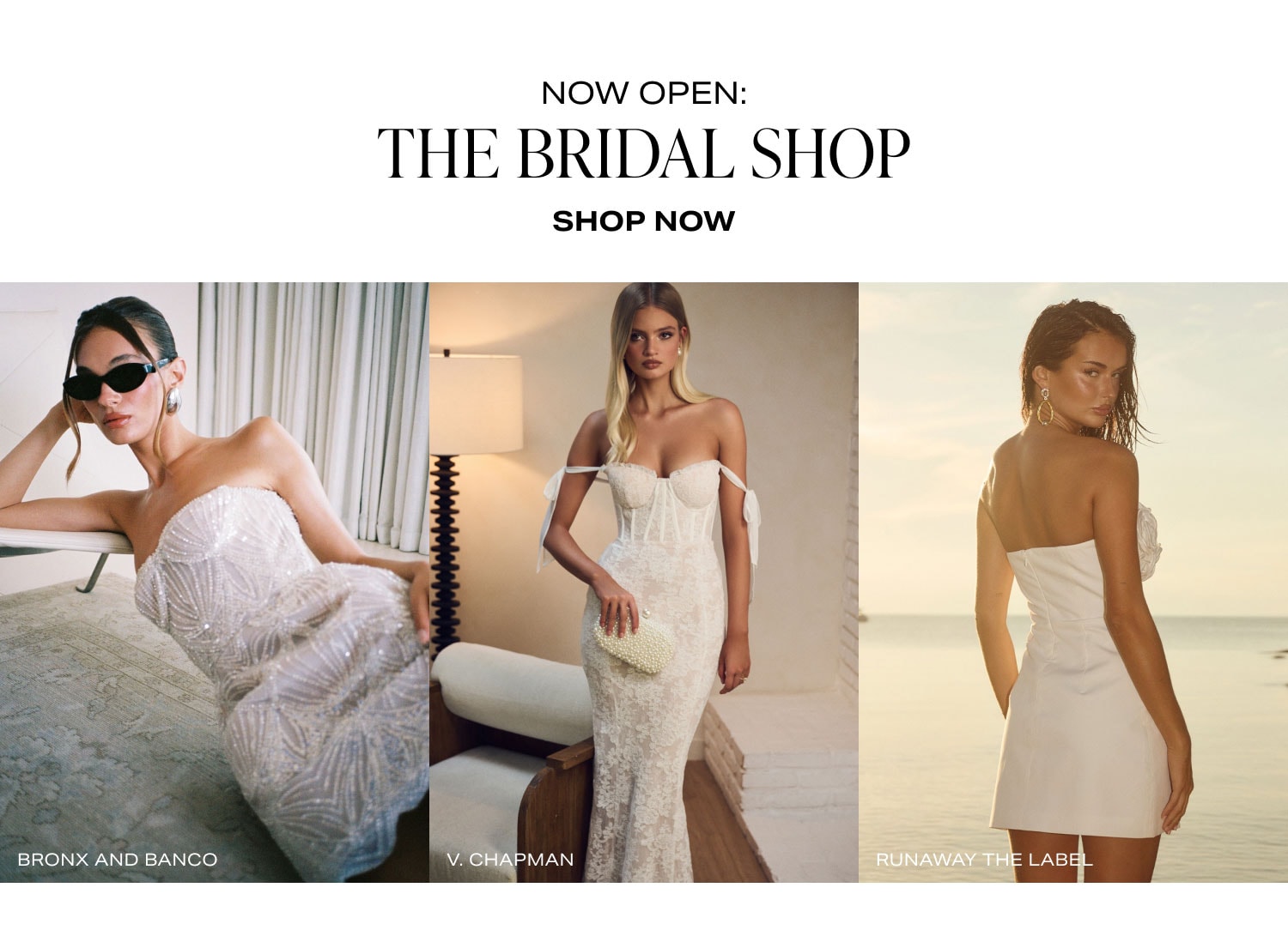 Now Open: The Bridal Shop