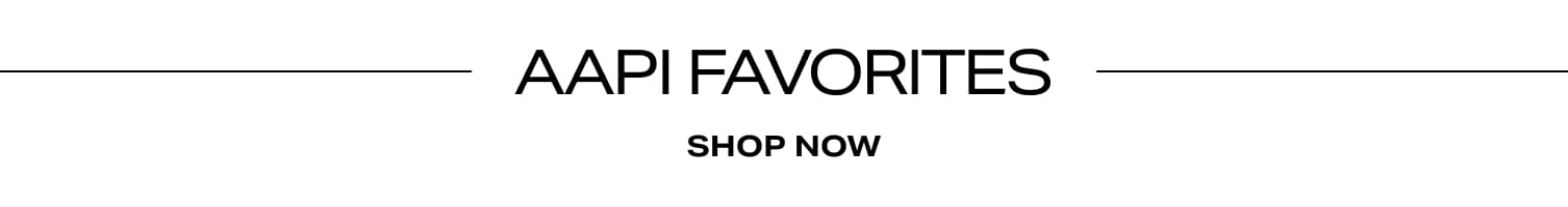 AAPI Favorites