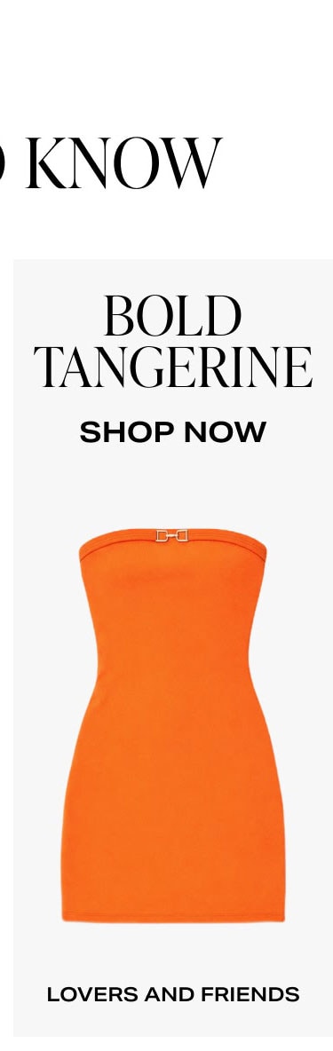 Shop Bold Tangerine