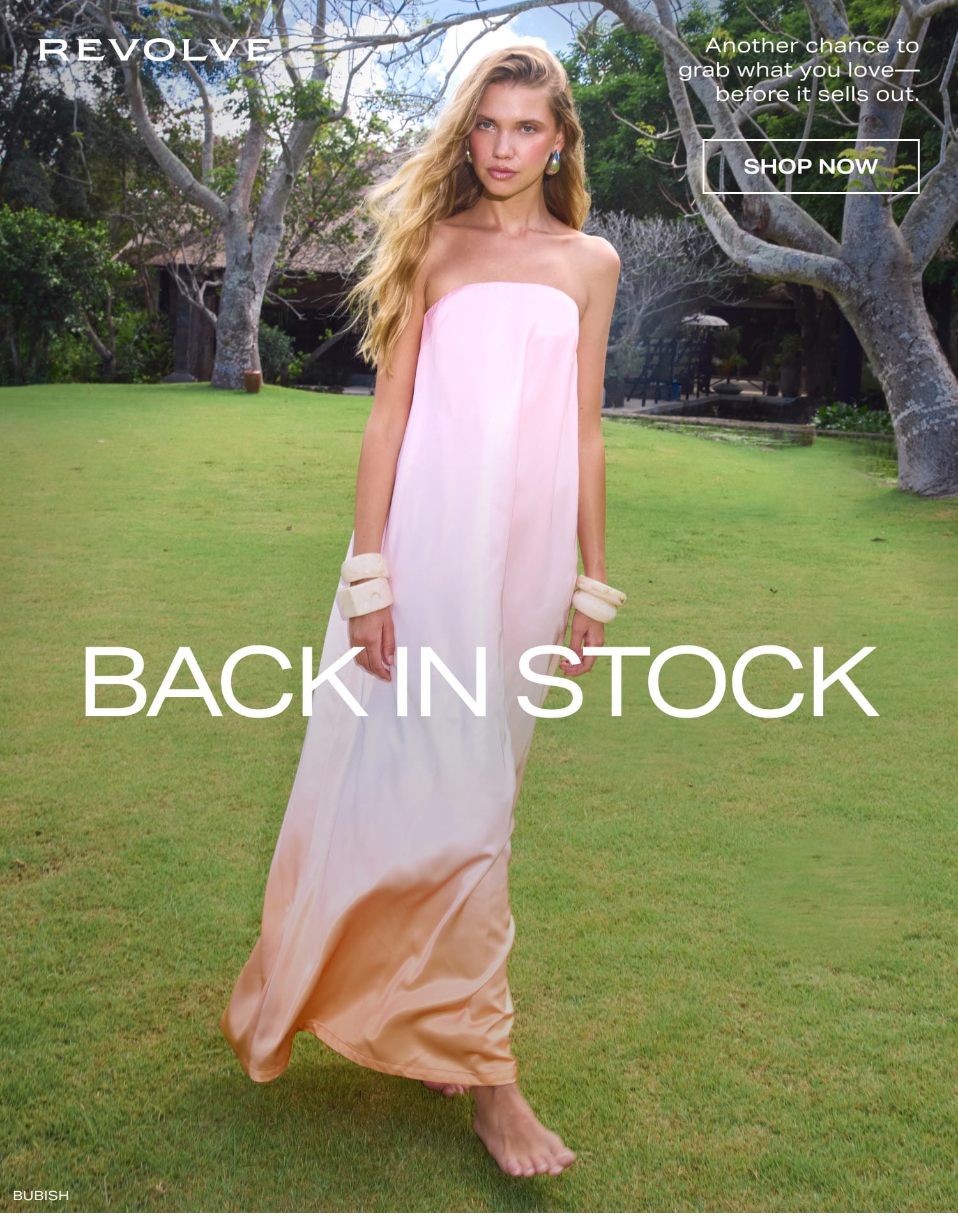Back In Stock. Shop Now.