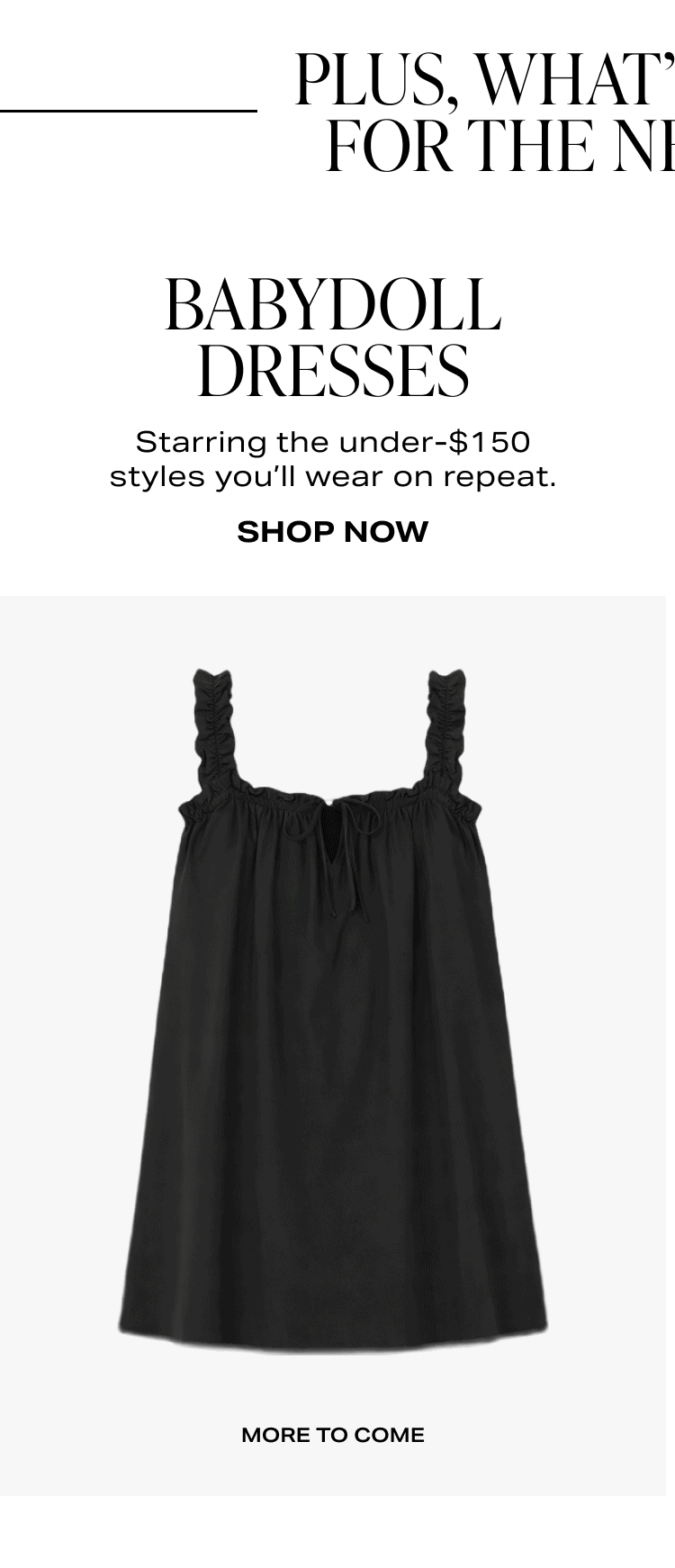 Shop Babydoll Dresses