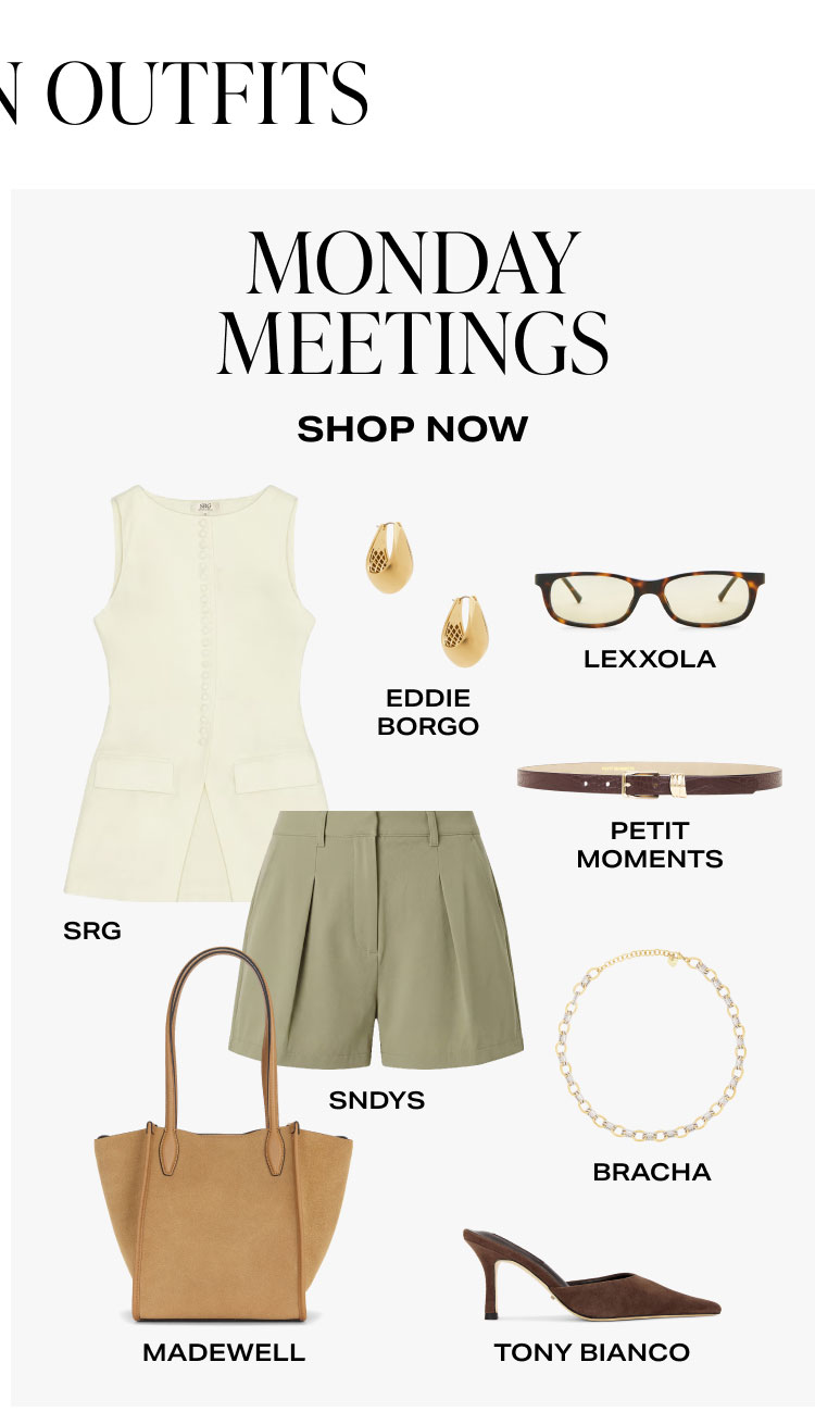 Shop A Week In Outfits: Monday Meetings