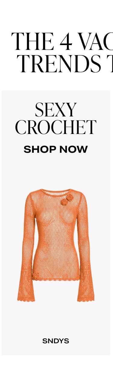 Sexy Crochet. Shop Now.