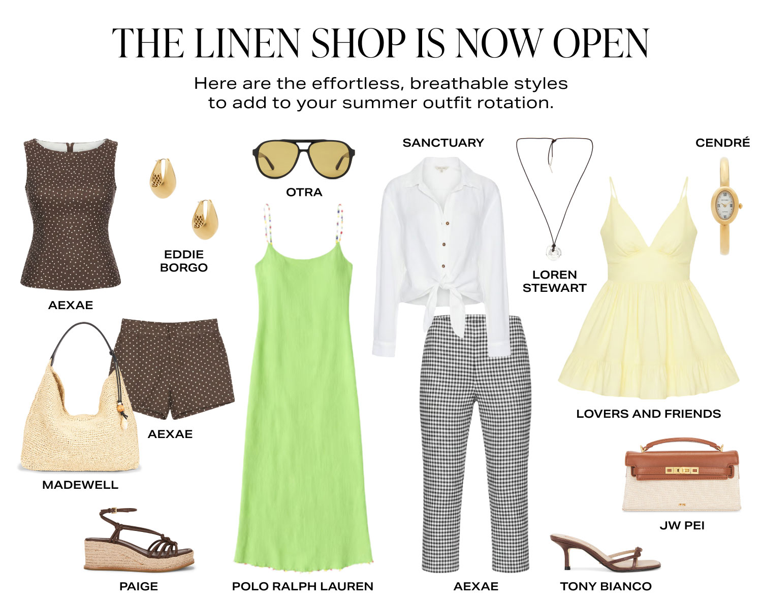 The Linen Shop Is Now Open. Shop Now.
