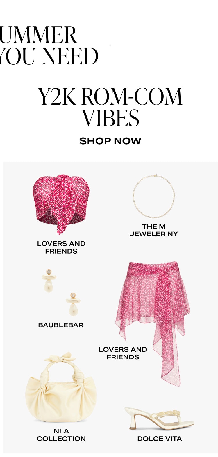 Shop Y2K Rom-com Vibes