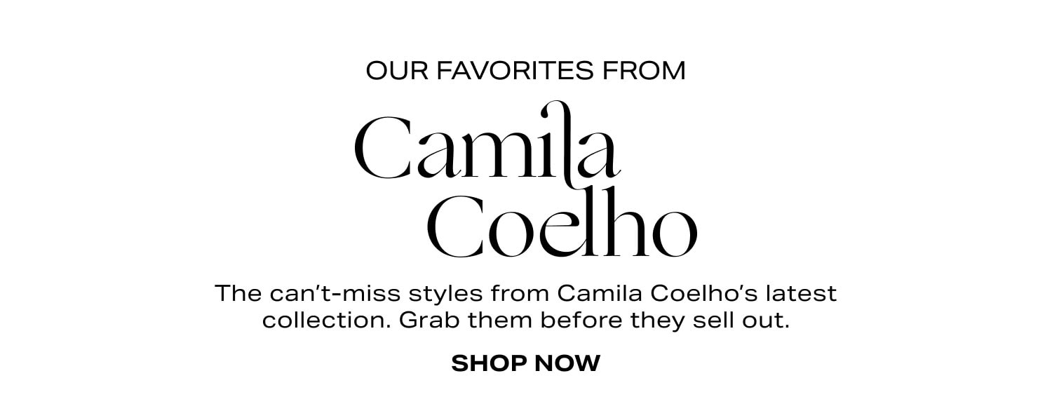 Shop Camila Coelho