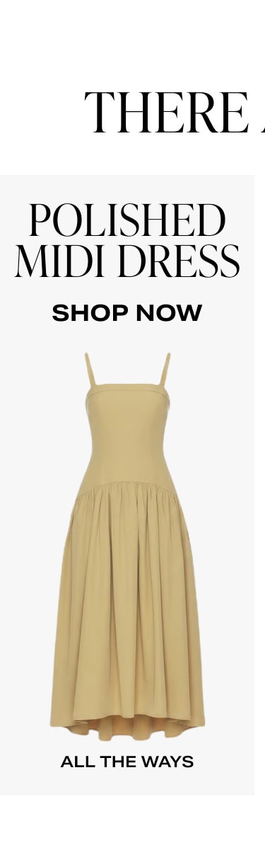 Shop Polished Midi Dress