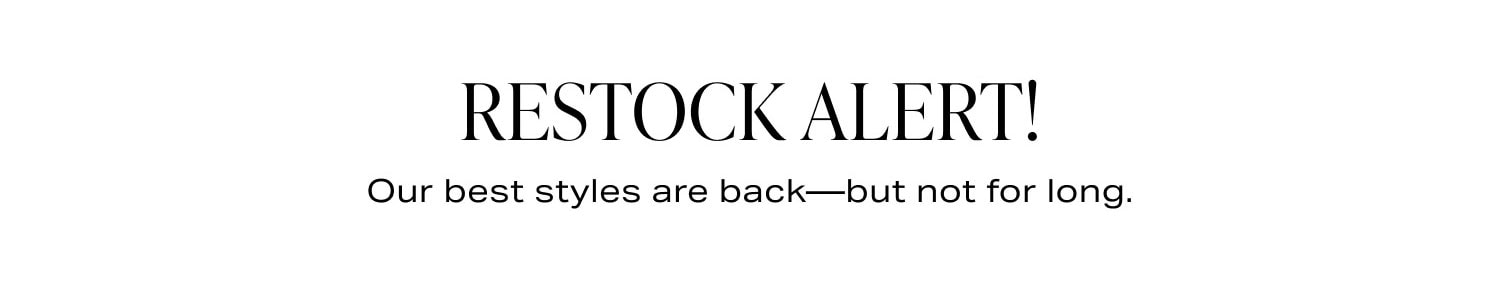 Shop Restock Alert
