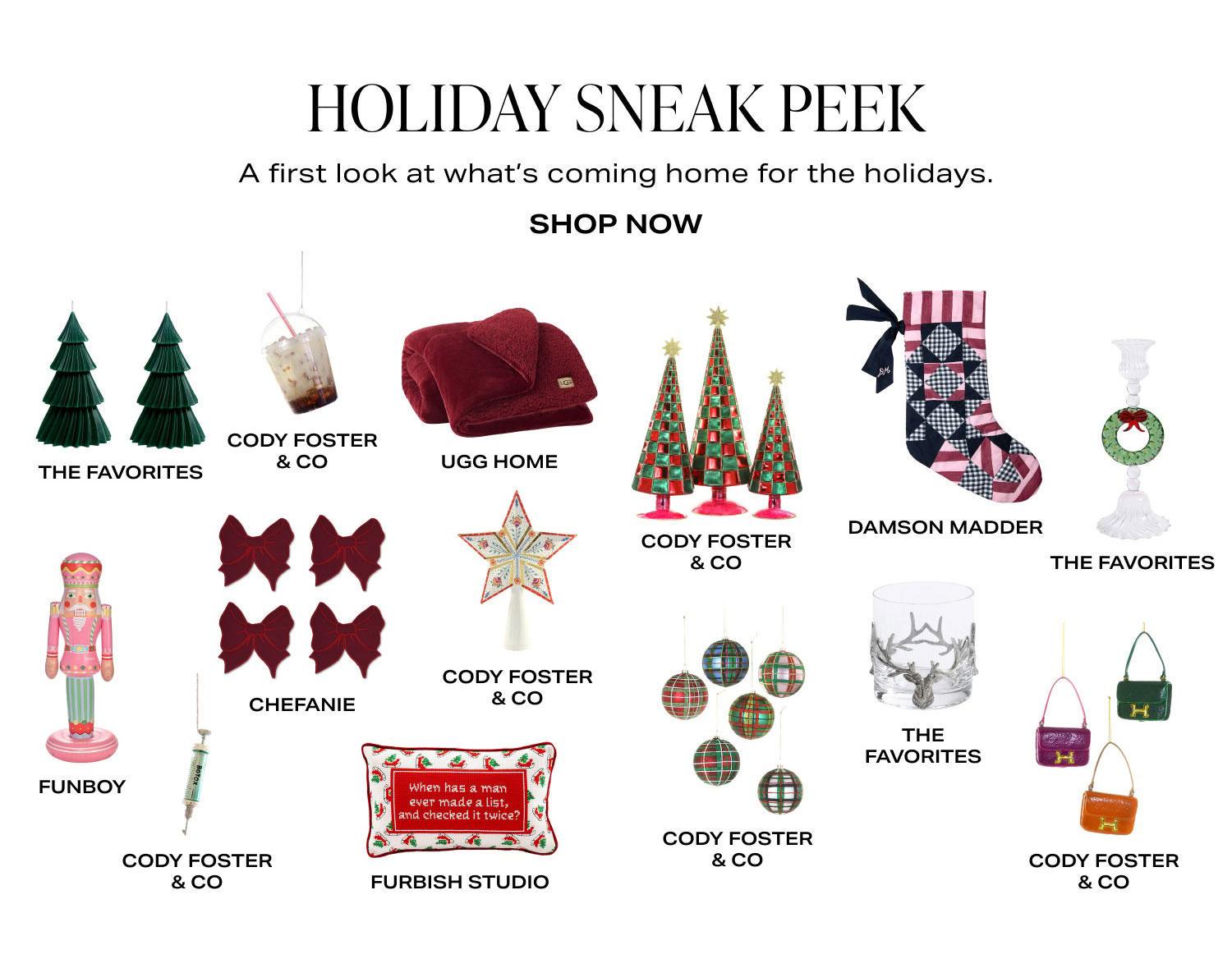 Shop Holidays