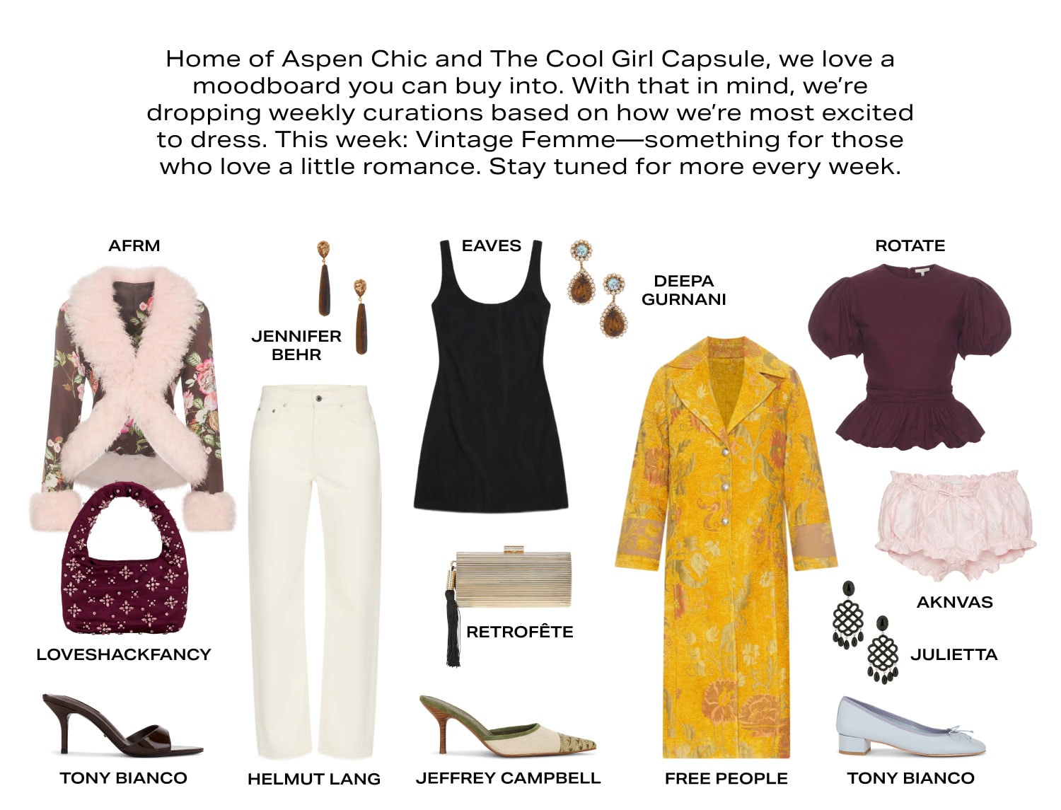 Shop THE DROP: Vintage Femme