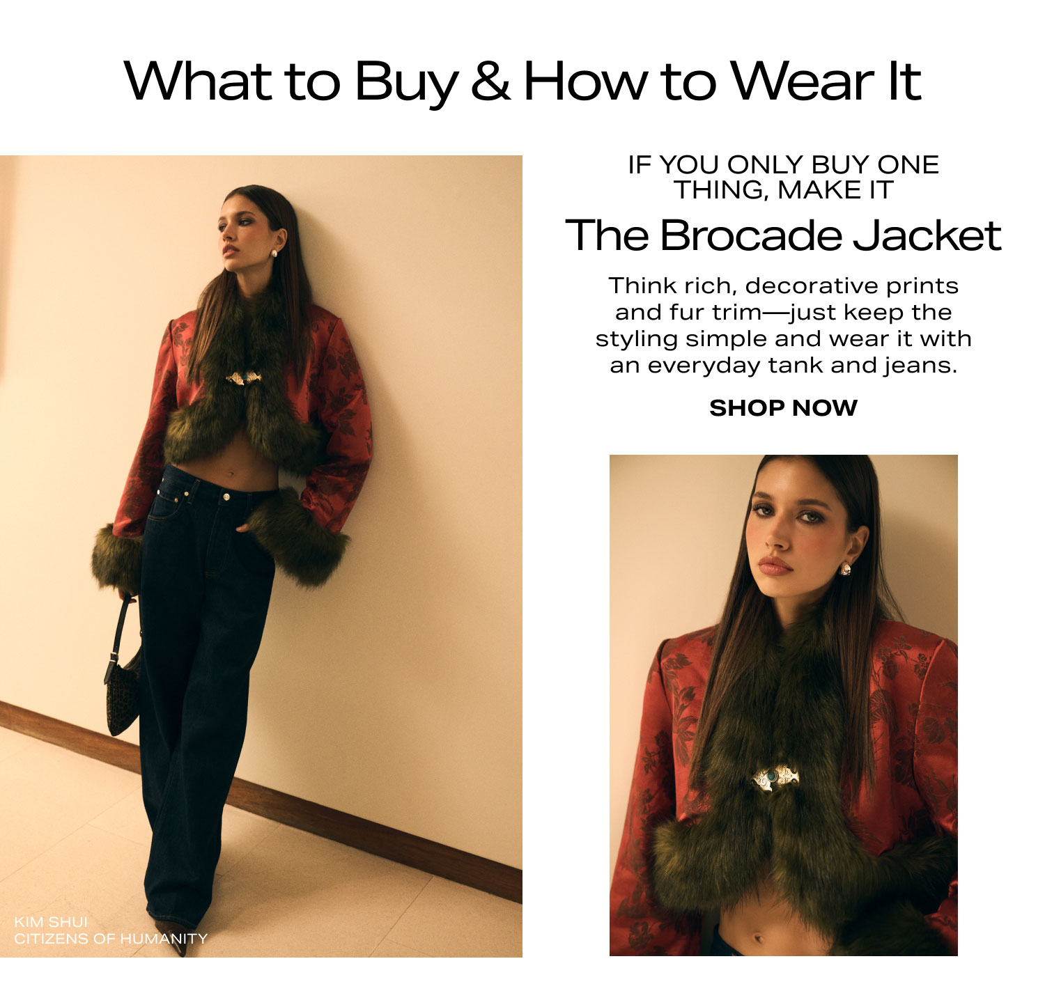 Shop the Brocade Jacket