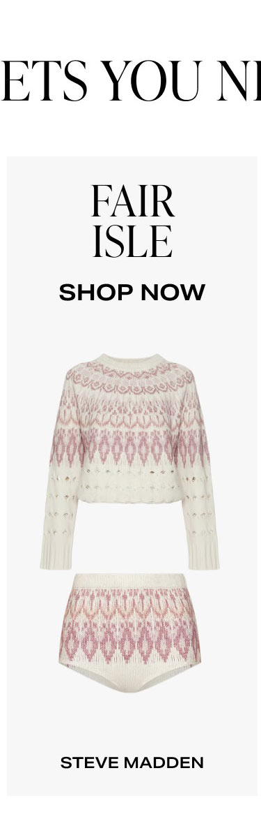 Shop Fair Isle