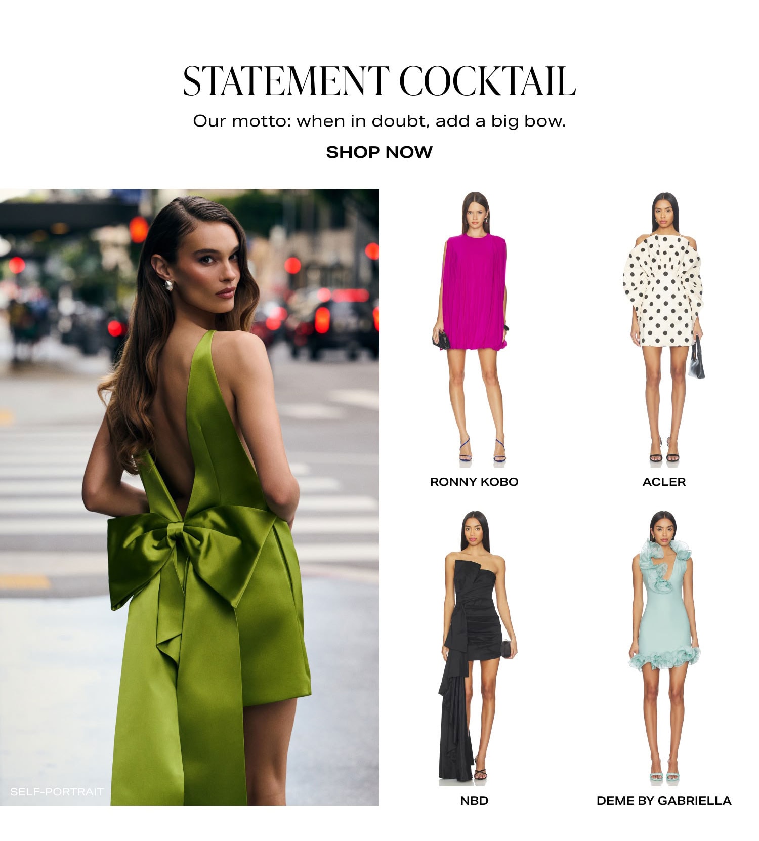 Shop Statement Cocktail