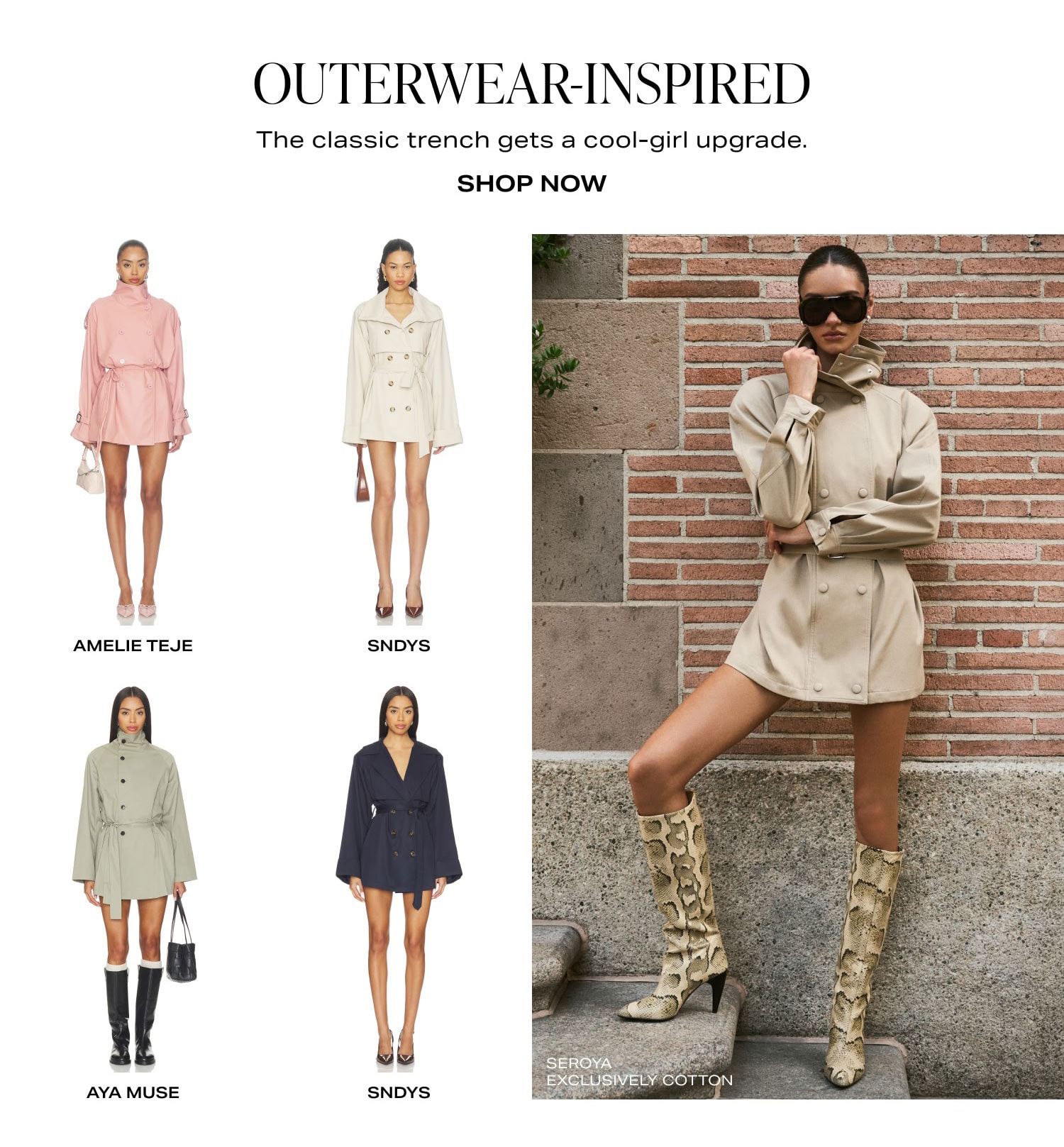 Shop Outerwear Inspired