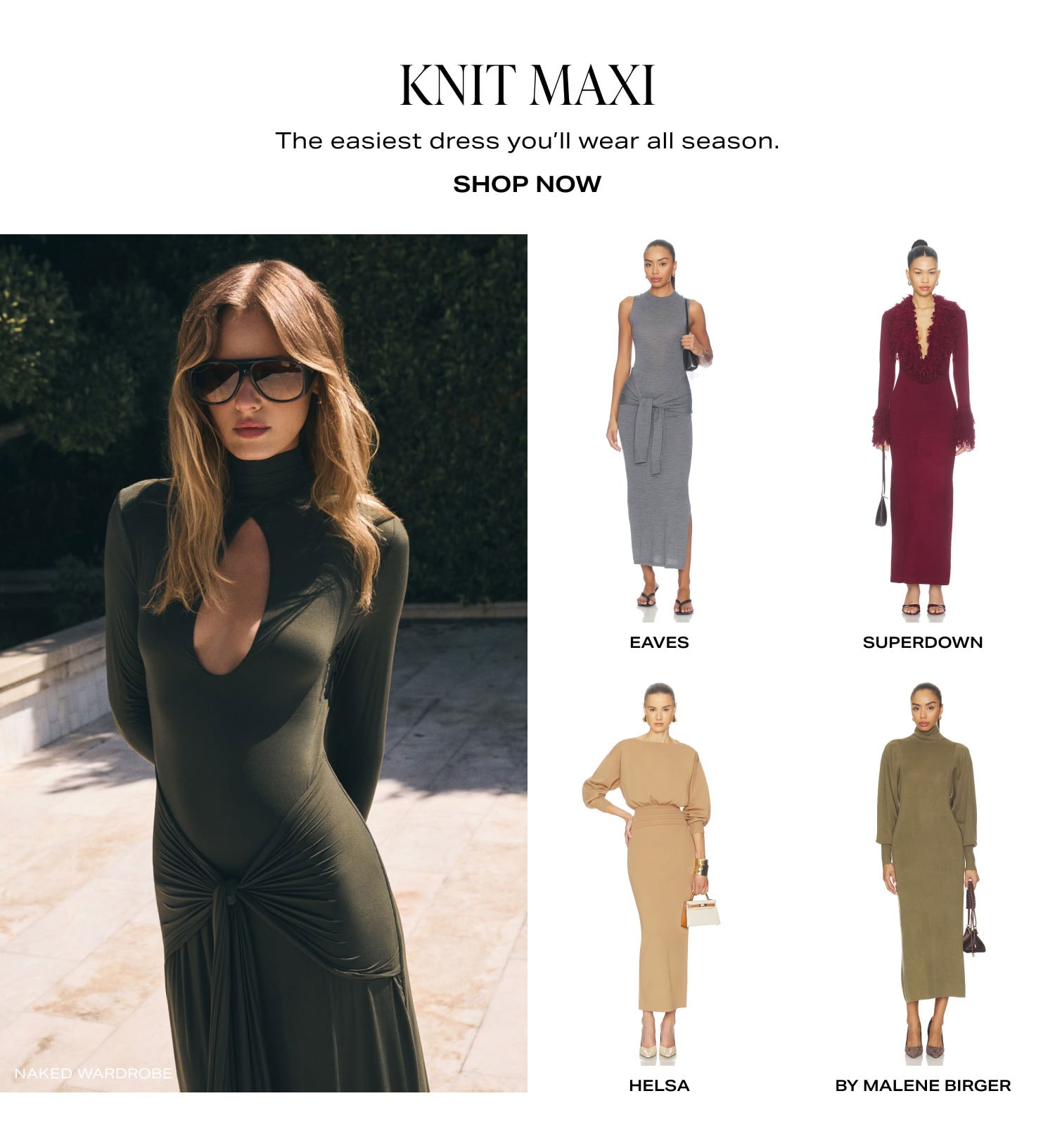 Shop Knit Maxi