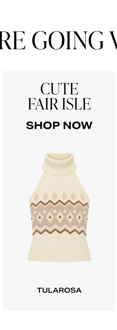 Shop Cute Fair Isle