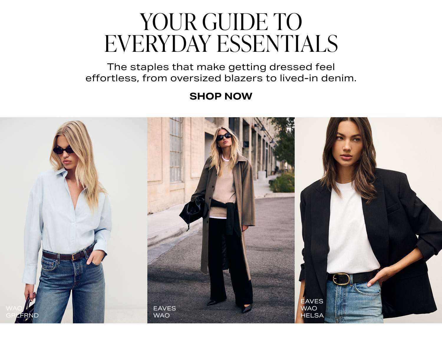 Shop It Girl Essentials