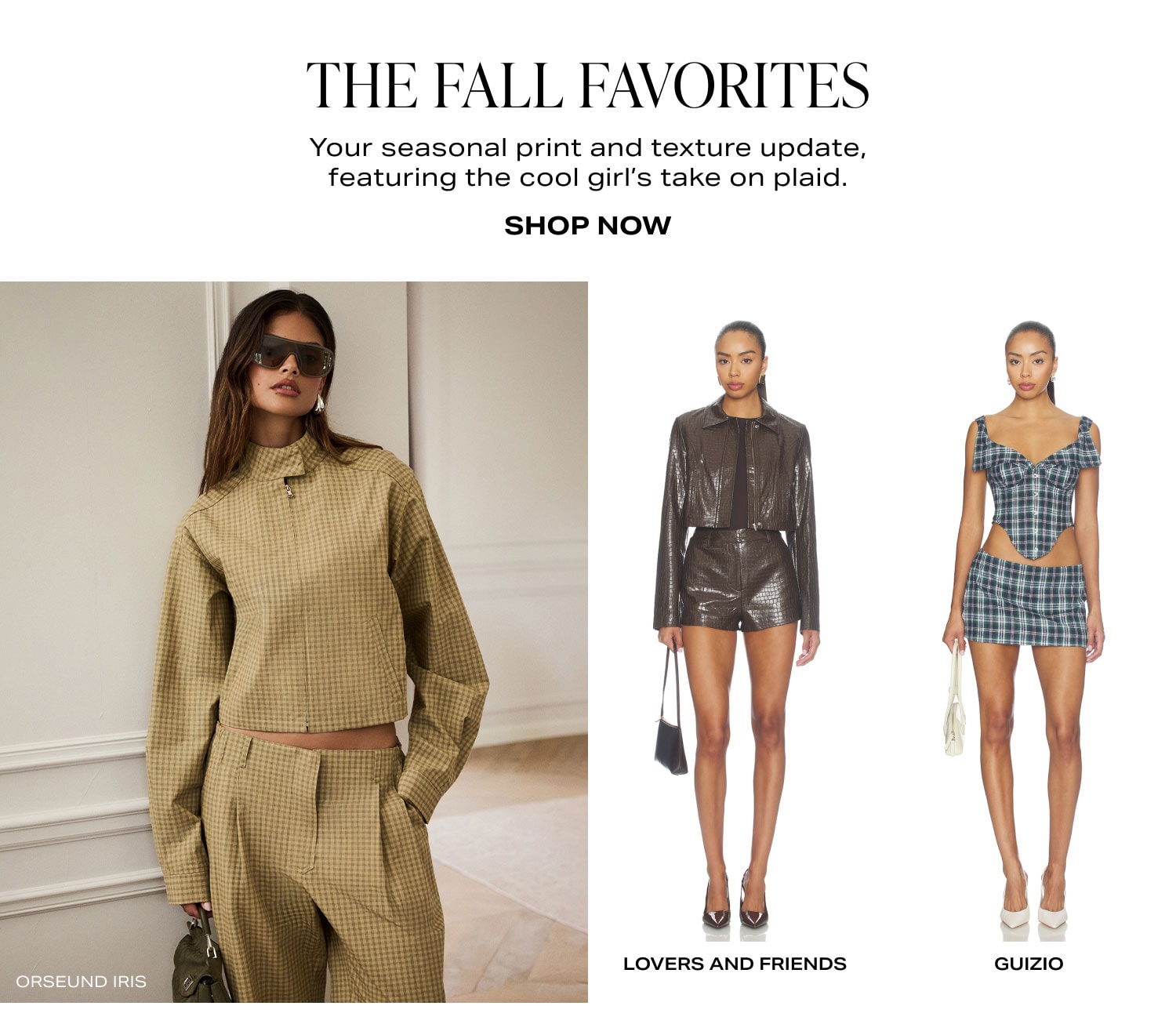 Shop Fall Favorites