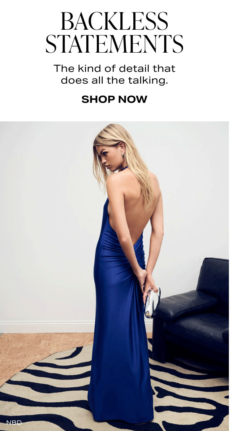 Shop Backless Statements
