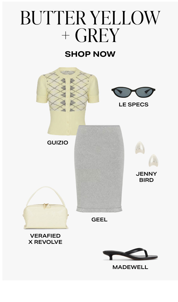 Shop Butter Yellow + Grey