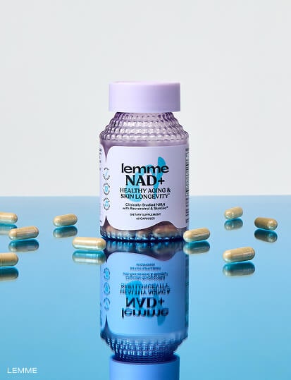 A bottle of lemme wellness gummies.